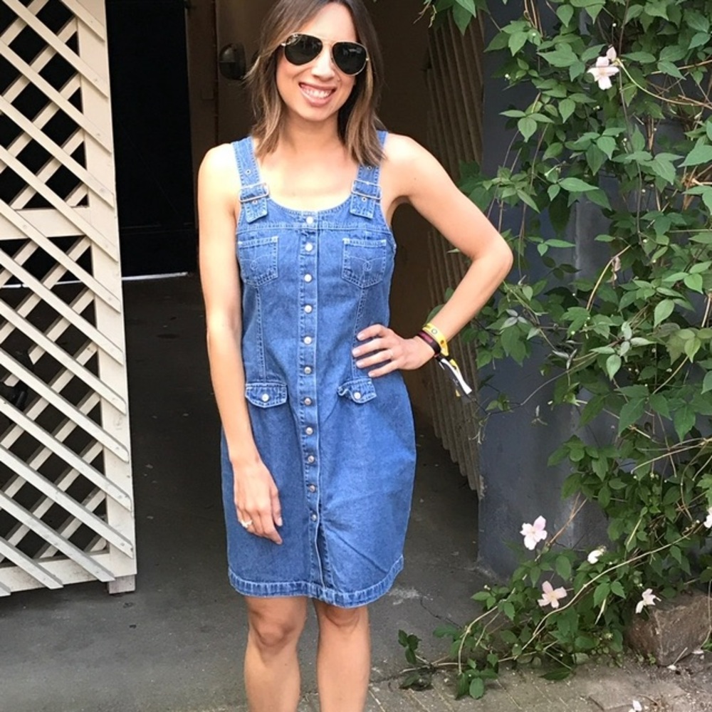 Vintage Denim Dress from Copenhagen